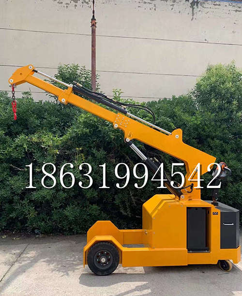 多伦县随车吊机220伏家用吊机那里有移动全电动液压吊机移动改装随车吊机