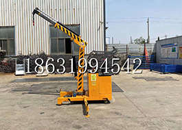 多伦县随车吊机220伏家用吊机那里有移动全电动液压吊机移动改装随车吊机